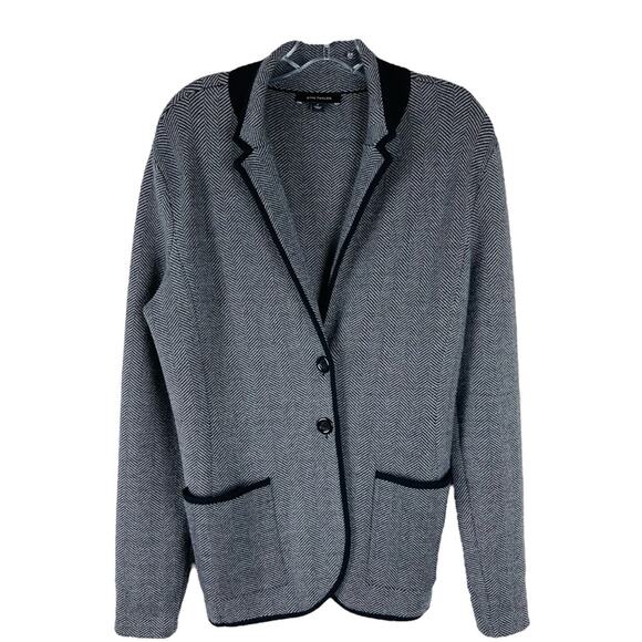 Ann Taylor Jackets & Blazers - Ann Taylor Gray and Black Blazer